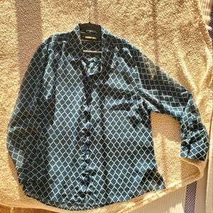 Lane Bryant Plus Size 14-16 Sheer Blouse